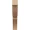 Ekena Millwork 3-inch W x 14-inch D x 18-inch H Valencia Rough Cedar Woodgrain TimberThane Knee Brace, Primed BRCUR03X14X18VALRCPR - alternate 3